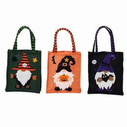 Christmas Decorations Handbag Kids Gift Candy Bag Linen Bags For Festival Party Faceless Doll Wholesale Sea Rrc11 Drop Delivery Home G Dho7D