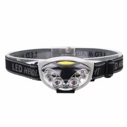 New Ultra Bright 6 LED 3 Modes Headlight Head Lamp for Outdoor Cycling Running Camping Headlamp Torch Light301l