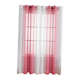 Curtain Grommet Curtains Lightweight Modern Soft Window For Kitchen Bedroom