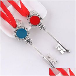 Christmas Decorations Magic Santa Claus Key Ornaments Halloween Gifts Xmas Wholesales Keychain Men And Women New Style Drop Delivery H Dhkvu