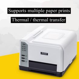 Thermal Transfer Jewelry Clothing Tag Supermarket Label Sticker Printer Supports Multiple Paper Printing