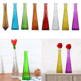 Vases Clear Mini Terrarium Container Hydroponic Plant Glass Bottle Flower Vase Home Decoration