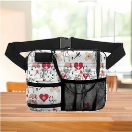Waist Bags Adjustable Strap Fanny Packs for Women Pouch Stethoscopes Durable Emergency Supplies Nursing Organiser Belt 230906