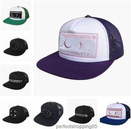 Cross Flower Designer Caps Baseball Hearts Mens Blue Black Women Hats High Quality Ch Cap Chrome 814276h8649393