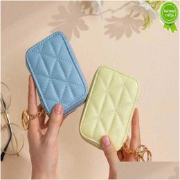 Other Housekeeping Organisation Pu Wallet Coin Purses Storage Bags Girls Physiological Period Tampon Organiser Mini Bag Makeup Lipst Dh4Jp