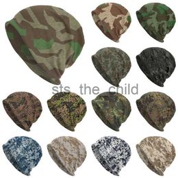 Beanie/Skull Caps Splittertarn Camouflage Splinter Camo Skullies Beanies Caps Unisex Winter Warm Knitted Hat Adult Germany Military Bonnet Hats x0907