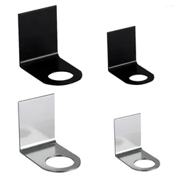 Liquid Soap Dispenser 4 Pcs Shelf Holders Punch-free Bottle Storage Rack Bathroom Wall Shower Gel Holding Space Aluminium Stand