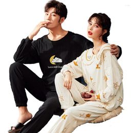 Women's Sleepwear Couple Pyjamas Suit Family Lover Men's And Leisure Home Wear 2023