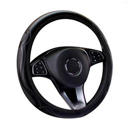 Steering Wheel Covers 15inch Comfortable Non Slip Dust Proof DIY Men Women Car Cover Universal Fit Automobiles Replacement Four Seasons