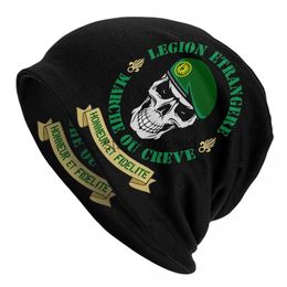 Beanie/Skull Caps Legion Etrangere Foreign Legion Skullies Beanies Hats France Apedes Legio Patria Nostra Ski Caps Warm Head Wrap Bonnet Knit Hat x0907