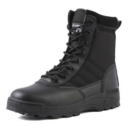 Boots Tactical Military Boots Men Boots Special Force Desert Combat Army Boots Outdoor Hiking Boots Ankle Shoes Men Work Safty Shoes 230907