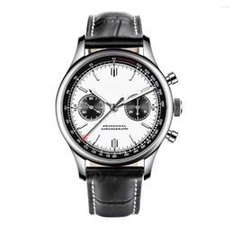 Wristwatches Time Code Watch Movement Waterproof Retro Men's Fashion