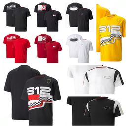 F1 racing team uniform men's and women's T-shirt plus size custom quick-drying racing suit