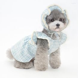 Dog Apparel Small Costume Pet Clothing For Dress Cat Puppy Skirt Yorkie Pomeranian Bichon Poodle Schnauzer Clothes Hat