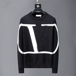 Designer-Pullover Pullover Langschläfe Herren Frauenpullover Sweatshirt Stickerei Strickwege Mann Kleidung M-3xl EP41