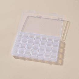 Jewelry Pouches 4 7 Transparent Plastic Box Removable Carrying Case Organizer Storage For Beads Earring Wholesale