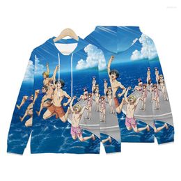 Men's Hoodies Anime Grand Blue 3d Print Hoodie Casual Oversized Pullover Streetwear Fashion Sweatshirt Trend Men Clothing