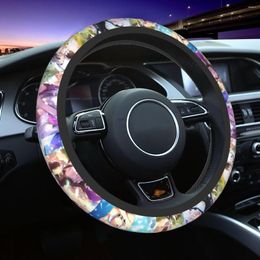 Steering Wheel Covers 38cm Car Cover Rem Zero Elastic Re:ZERO Anime Car-styling Elastische Accessories