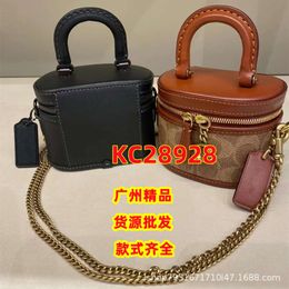 Women's Designer Bags Tote New Small Waste Old Flower Trail12 Diagonal Mini Box Chain Portable One-shoulder for Women Factory Direct Sales