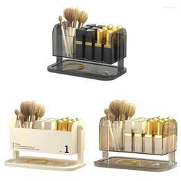 Storage Boxes Luxury Makeup Bathroom Cosmetic Box Brush Lipstick Container Necklace Jewellery For Women Girl