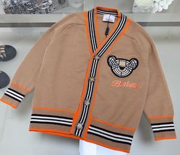 Designer brand kidswear, High quality children's clothing Casual Kids Knit Clothing Clothes Sets for Boys Girls