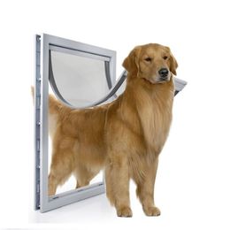 Other Dog Supplies Pet Door for Doors High Quality ABS Flame PVC Enter Outer Flap Anti Raining Cover Insulated Cold Weather 230906