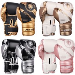 Sports Gloves Professional Boxing Gloves Adult Men and Women's Sanda Combat Training Thickening Kickboxing Sandbags Joint Support Karate 230906