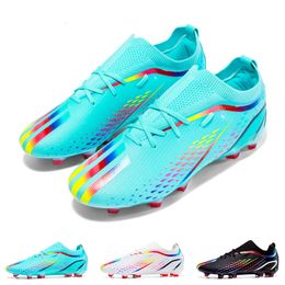 Dress Shoes Society Soccer Cleats High Quality Football Boots For Men Long Spike Soccer Shoes Kids Outdoor Ankle Trainers Wholesale 230907