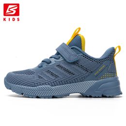 Athletic Outdoor Baasploa Children Running Shoes Fashion Lightweight Boys Sport Sneakers Breathable Mesh Tenis School Shoes for Boys Kids Sneaker 230906