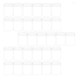 Gift Wrap 80 Pcs Po Storage Bag Small Bags Jewellery Sales Clear Packing Resealable Lock Earring Zippered Studs Necklace Organiser Box