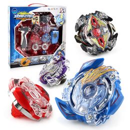 Spinning Top Beyblade Explosion Set Toy Disc Set 4in1 Combination Handle Launcher Childrens Toy Gift 230906