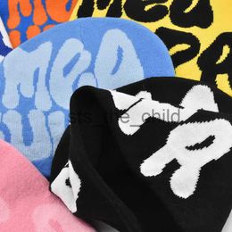 Beanie/Skull Caps 2023 New Knitting Beanies Hat Men Women Paragraph Quality Cap Mea Culpa Y2k Warm Fashion Hundred Take Cold Cap for Women Hats x0907 x0908 x0905