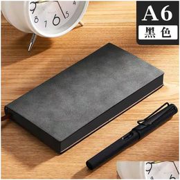 Notepads Wholesale A6 Notebook Notepad Portable Mini Retro Student Nurse Childrens Hand Ledger 230515 Drop Delivery Office School Busi Dh5Na