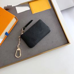 New Fashion style coin pouch men women Purses lady Leather Classic VINTAGE coin purse key wallets mini wallet with box dust bag