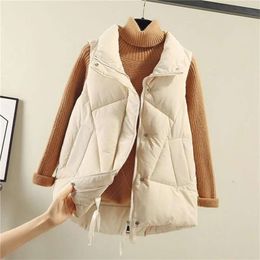 Womens Cotton Vest Autumn And Winter Fashion Trend Large Size Western Style All Matching Jacket