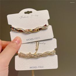 Jewelry Pouches Synthetic Moissanite Diamond Electroplated Gold Bracelet Gentle Wind Design Joker Female