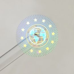 Other Decorative Stickers Original Holographic Tamper Proof Security LabelVoid Transparent Warranty Sticker Customised 20x20mm 2000pcs 230907