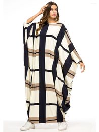 Ethnic Clothing Large Armhole Eid Mubarak Muslim Batwing Sleeve Abayas For Women Turkey Kaftan Dress Traditional Marocain Vestidos Largos