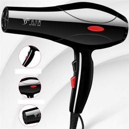 Electric Hair Dryer Professional Hair Dryer Strong Power Quick Dry Barber Salon Styling Tools Hot Cold Air 3 Speed Adjustment Hair Electric BlowerL2030907