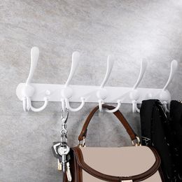 Hooks Durable Bathroom Home Clothes Storage Hook Space-saving Row Towel Supplies