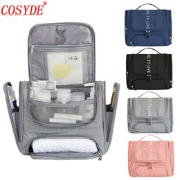 Cosmetic Bags Cases Men Large Makeup Bag Organizer Portable Travel Cosmetic Bag For Make Up Hanging Wash Pouch Beauty Toiletry Kit Women Toilet Bag 230906