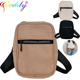 Waist Bags Ccbodily Crossbody Bag Sling Purse for Women Men Girls Travel Multi Position Fanny Back Pack 230906