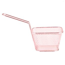 Plates French Fries Basket Storage Cooking Tools Easy To Clean For Home/shop Milk Tea Shop Multifunctional