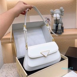 2023 Woman Bags designer bag shoulder bags shell baguette lady handbag purse Leather 5A