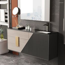 Bathroom Sink Faucets Stone Plate Cabinet Hand Washing Washbasin Combination Whole Washbin Washstand