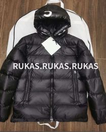 Inverno Designer Mens Down Jacket Parkas com Letras Moda À Prova de Vento Quente Casacos Sólidos Casaco Mulheres Outerwear Casacos Homme Moda Blusão Casaco