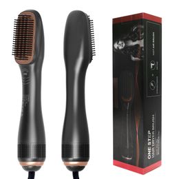 Hair Dryers Dryer Brush 3 In 1 Air Brushes 1200 W Powerful Ceramic Tourmaline Ionic Straightener for All Types 230906