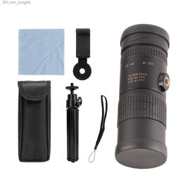 Telescopes Monocular Telescope 10 To 30x Magnification Compact Durable Easy To Carry Stray Light Eliminate for Hunting Hiking Q230907