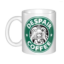 Mugs DIY Despair Coffee Ceramic Mug Custom Danganronpa Cup Creative Present Men Women Outdoor Work Camping Cups And