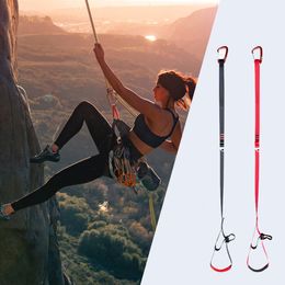 Climbing Ropes Rock Foot Loop Professional Ascender Accessory Wearresistant Ascending Equipment Mountaineering Tools Black 230906